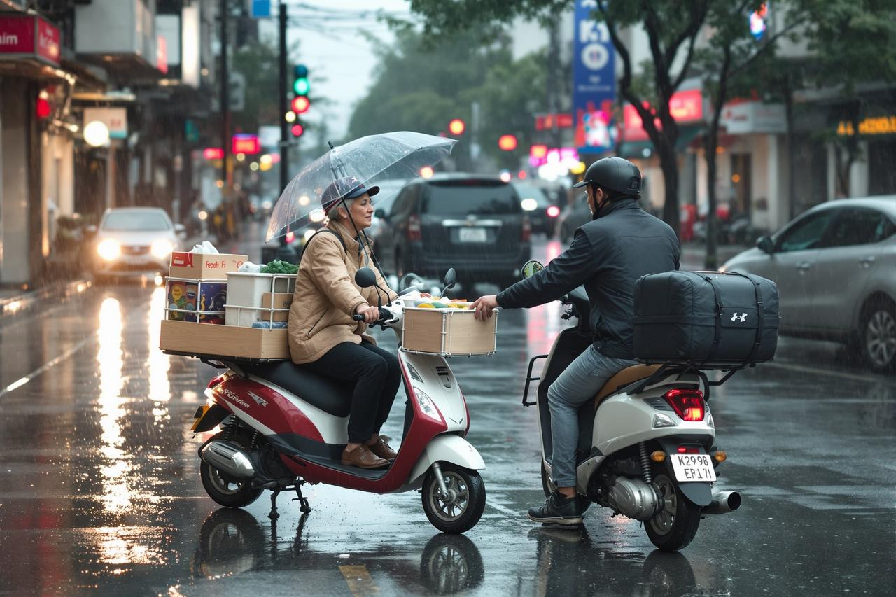 某市一外卖小哥雨中救人感动全网,被救者家属全城寻人致谢 - 今日吃瓜黑料 某市一外卖小哥雨中救人感动全网,被救者家属全城寻人致谢